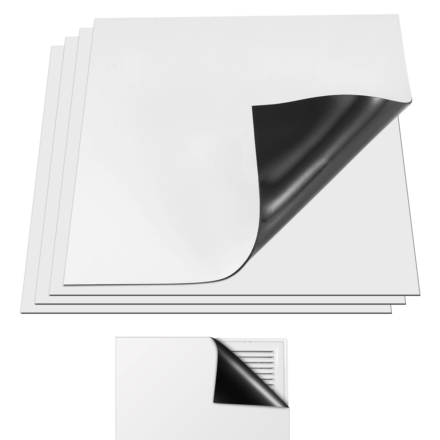 4pcs Square Magnetic Vent Covers