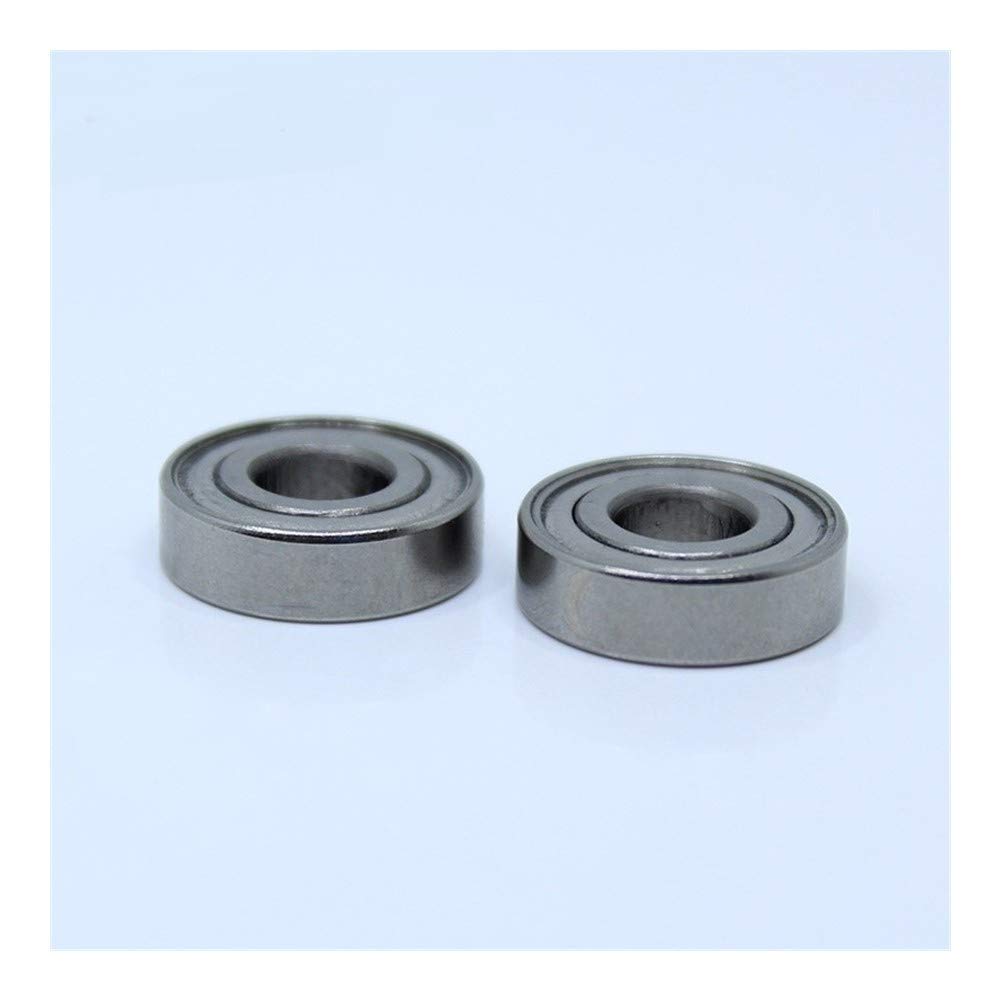 TSWASWUGP Power Transmission Products S697ZZ Miniature Deep Groove Ball Bearing ABEC-1 440C Roller Stainless Steel S697Z S697 Z ZZ Bearings 7175 mm