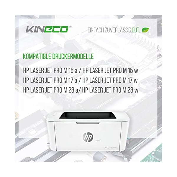 2X Toner von Kineco ersetzt HP 44A CF244A Doppelpack für Laserjet Pro MFP M28a M28w – Bild 5