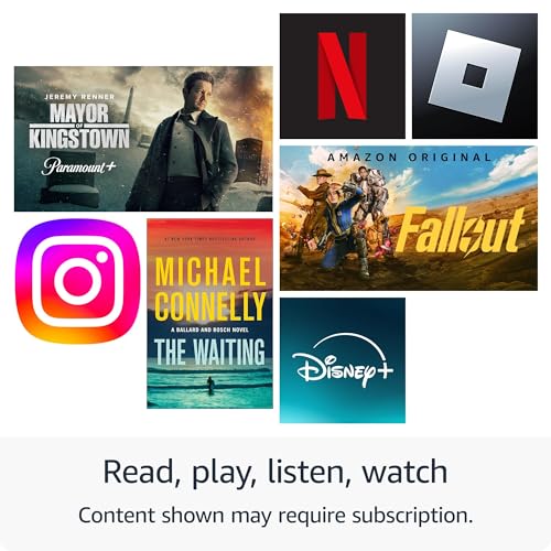 Like-New Amazon Fire HD 8 tablet (newest model), 8” HD Display, 4GB memory, 64GB, responsive and vibrant, designed for portable entertainment, Black - image 2