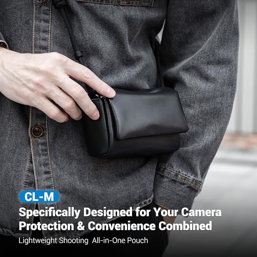 Funda para cámara JJC de cuero - compatible con Fujifilm y Canon miniatura 2
