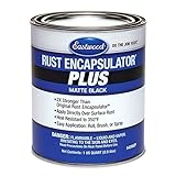 Eastwood Matte Black Rust Encapsulator Plus Quart Long Lasting Durable Finish Heat Resistant