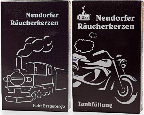 Huss Neudorfer Räucherkerzen - Intensive Düfte Dampflok und...