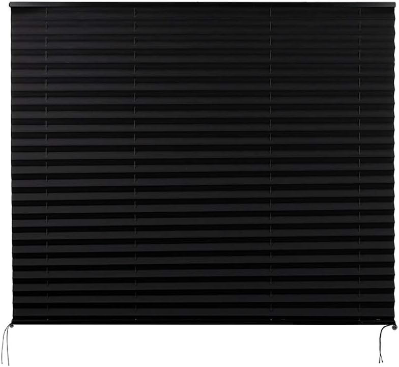 Camper Comfort Black RV Pleated Shade | Camper Blinds | RV Privacy Blinds | RV Solar Shade| Motor-Coach Shade (44" X 38")