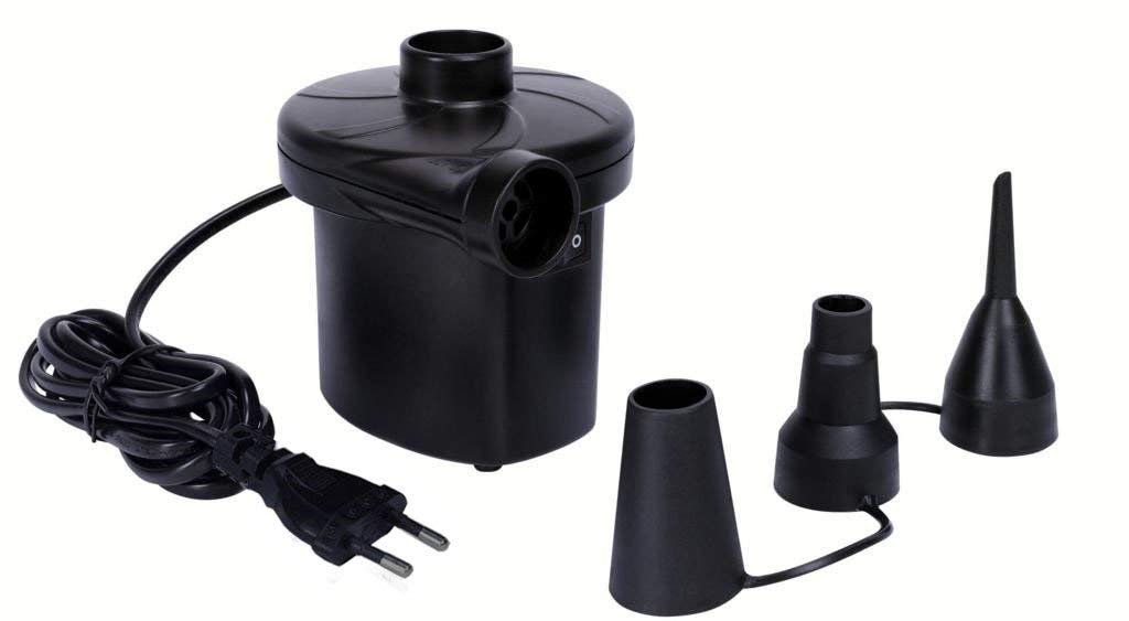 AC Electrical Air Pump, Quickly Inflates & Deflates All Large Volume Inflatables (BLACK-1PC)-image-28