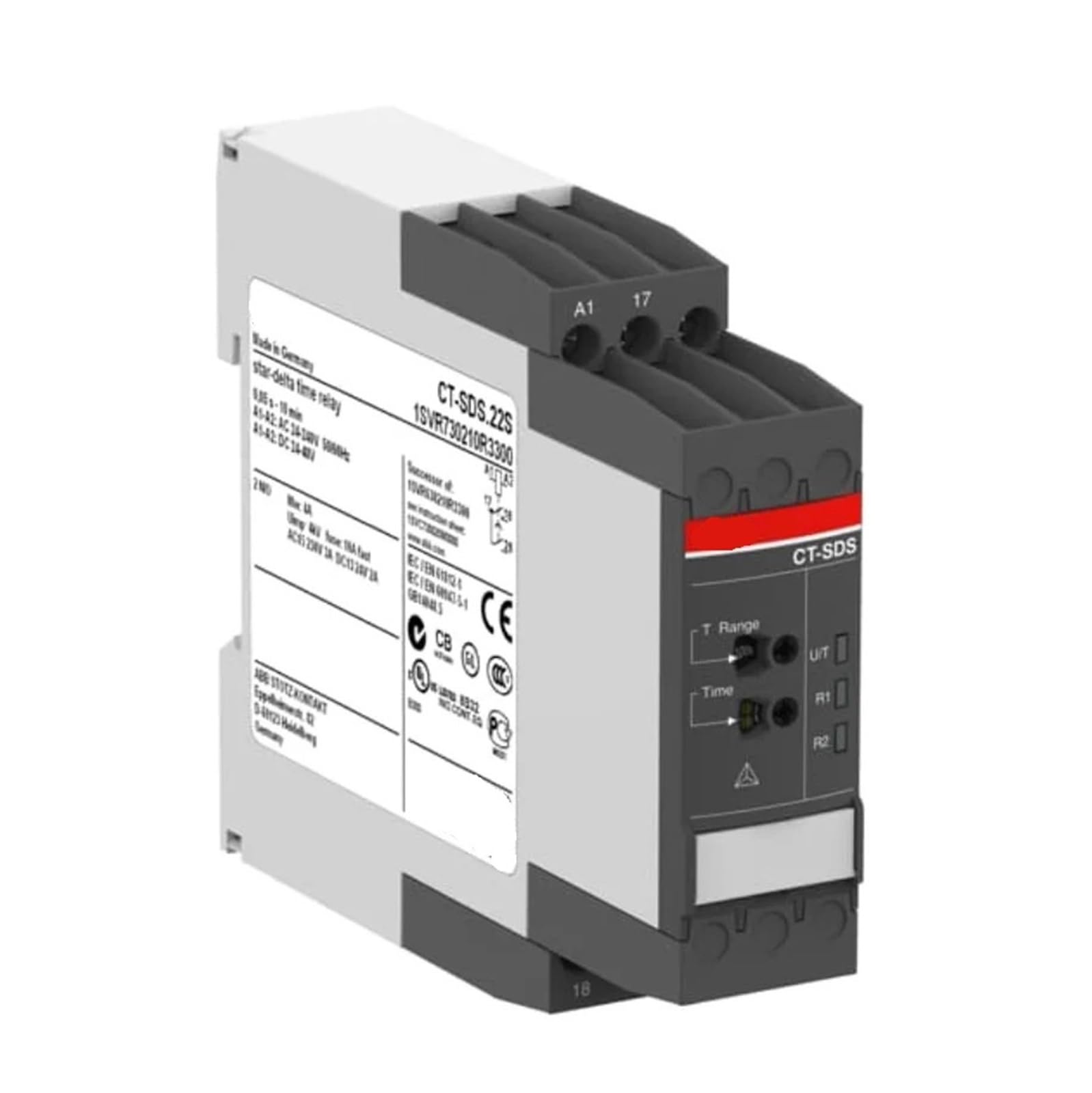 RELAY CT-SDS.22S,2n/o,24-48VDC,24-240VAC Product ID: 1SVR730210R3300