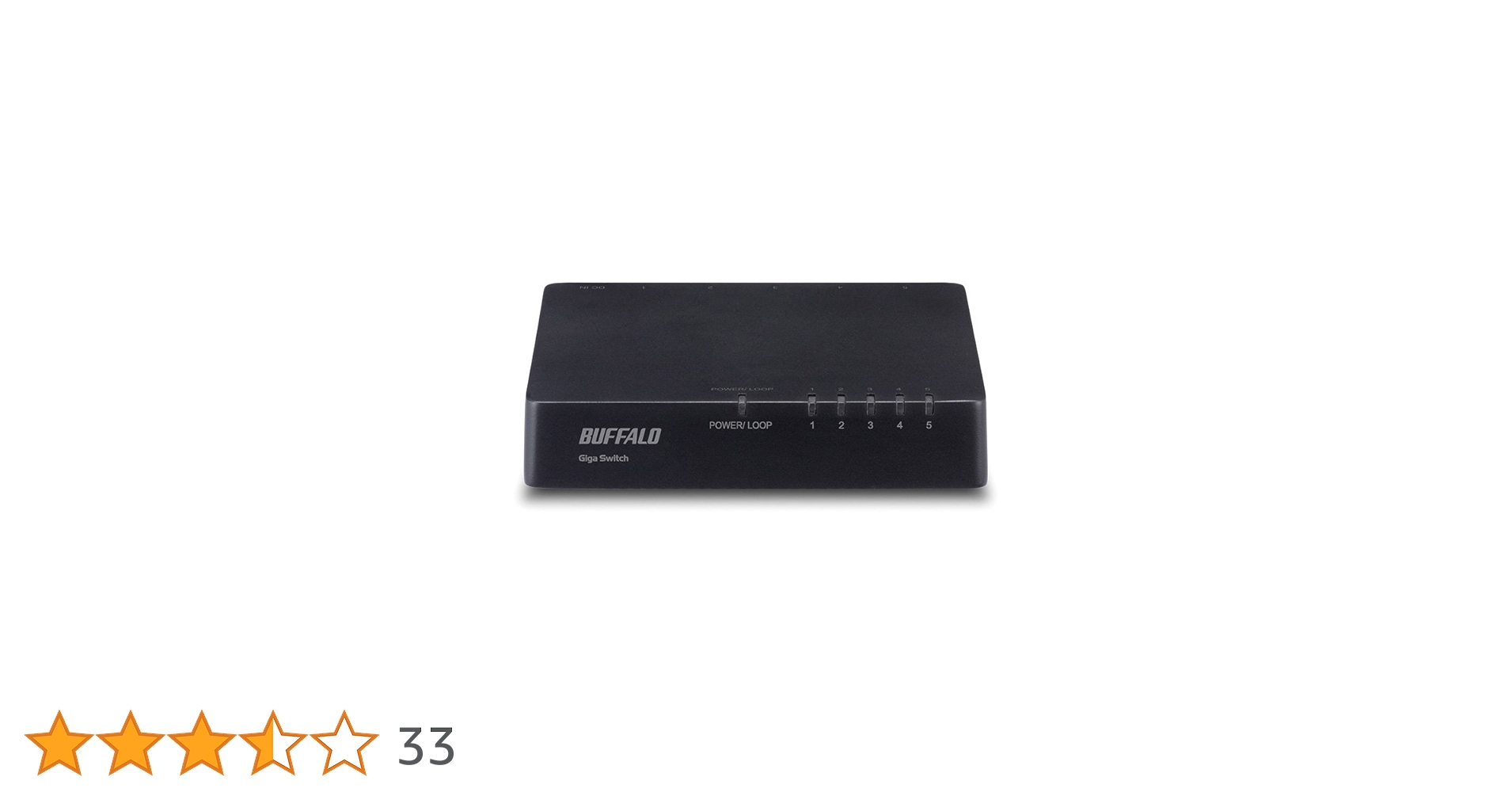 (未使用･未開封品)　BUFFALO Giga対応 プラスチック筐体 AC電源 5ポート ブラック スイッチングハブ ローコスト版 LSW4-GT-5EPL/BK df5ndr3 Amazon | BUFFALO Giga対応 プラスチック筐体 AC電源 5ポート