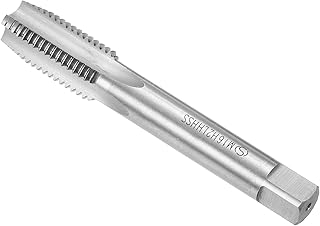 CoCud Thread Milling Taps, Metric M16 x 2 Thread H2, High Speed Steel Machine 4 Straight Flutes Left Hand Screw Threading - (Applications: for Tapping Drilling Machine), 1-Piece