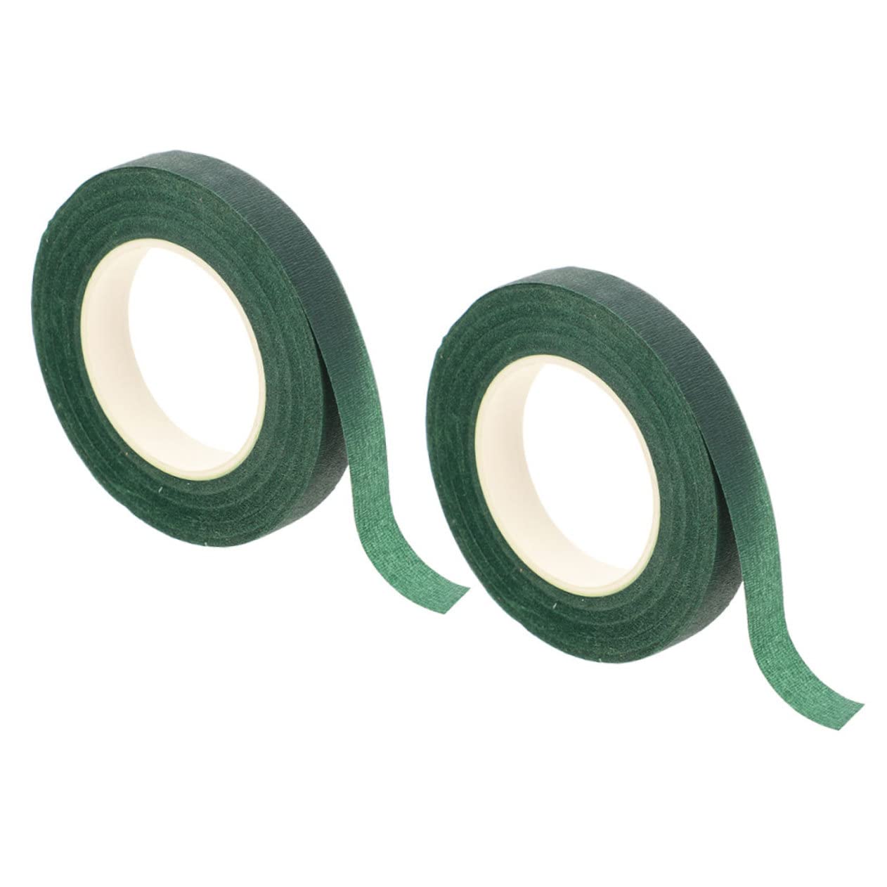 Nastro Elastico Per Fiori - 2 Rotoli, 26mm X 27.5m, Verde, Per Fioristi E Decorazioni - Foto 6