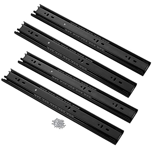 Glissières de tiroir robustes 45 kg en métal avec mécanisme extension complète