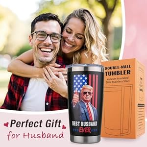 Gifts for husbands wedding anniversary best husband gifts ever cool birthday ideas for husbands gift for him valentines day top christmas gifts for husband from wife 20oz trump husband tumbler  urban country home decor