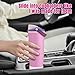 BKBY 2PCS Silicone Boot Compatible with Owala 30oz & 40oz FreeSip Sway Bottles & Tumblers, Protective Anti-Slip Bottom Cover Sleeve for Freesip Sway Tumbler (Translucence Pretty in Purple)
