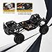 EAZYRC YKHOBBY 1/10 Scale 4X4 RC Rock Crawlers- LC79 Style 4WD Off-Road RC Rock Trucks, Manual Diff Locks, 2-Speed Transmission, Upgradeable Brushed Motor, 4WD Off-Road RS for Adults & Teens