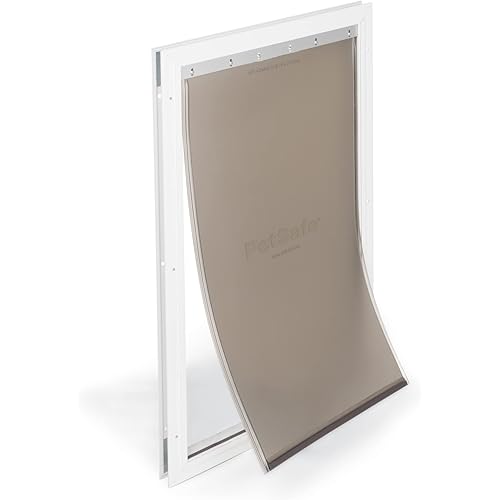 PetSafe Freedom Aluminum Dog and Cat Door - Durable Frame - X-Large Pets