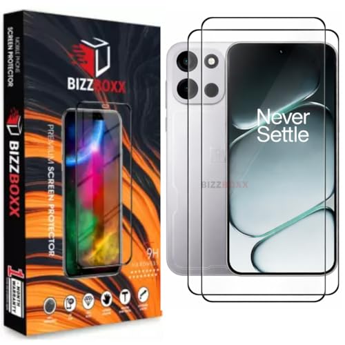 Image of Screen Guard For Oneplus Nord 6 5G Tempered Glass Screen Protector Guard - HD Clarity, Anti-Fingerprint Temper Guard (For One plus Nord 6-6.78 inch) With Installation Kit - Pack of 2