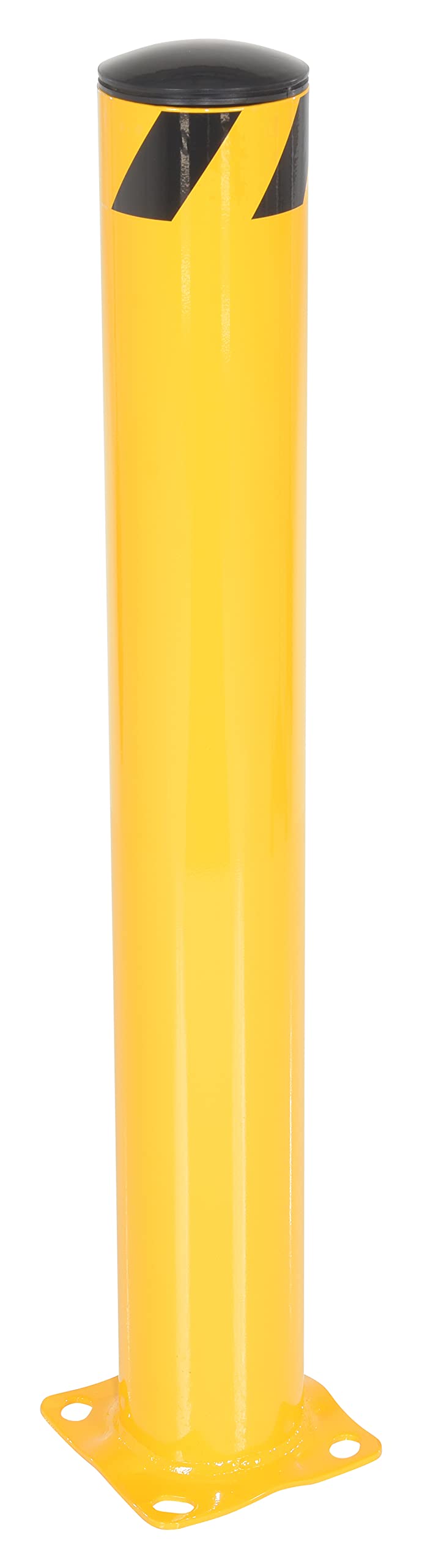 Vestil BOL-42-5.5 Steel Pipe Safety Bollard 42 In. x 5-1/2 In. Yellow