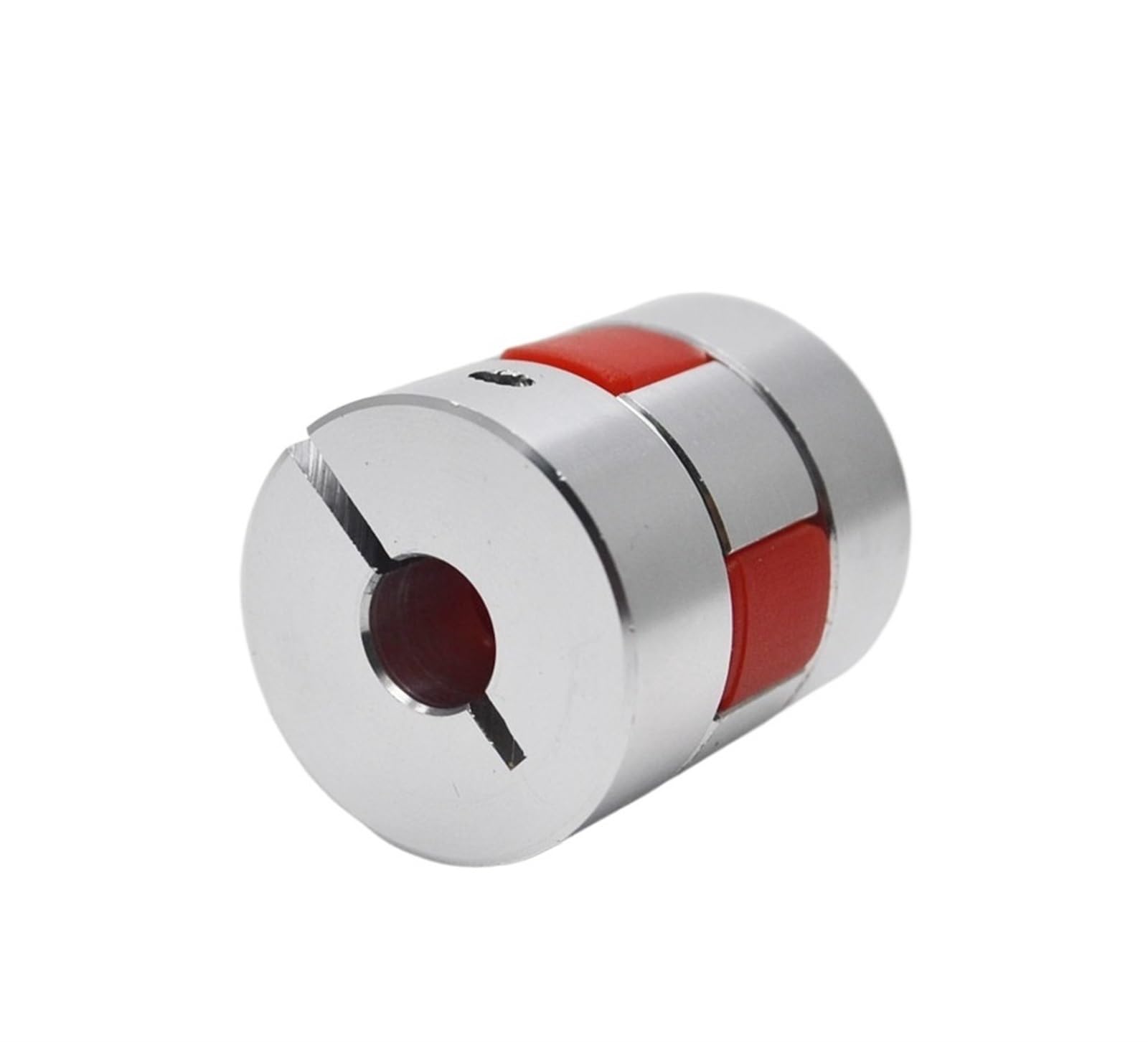 Giunto albero flessibile in alluminio prugna 4 pz D30L40 6mm x 12mm Plum Albero Accoppiatore A Forma di Alluminio di Serraggio Giunto Flessibile Motore Passo-passo CNC