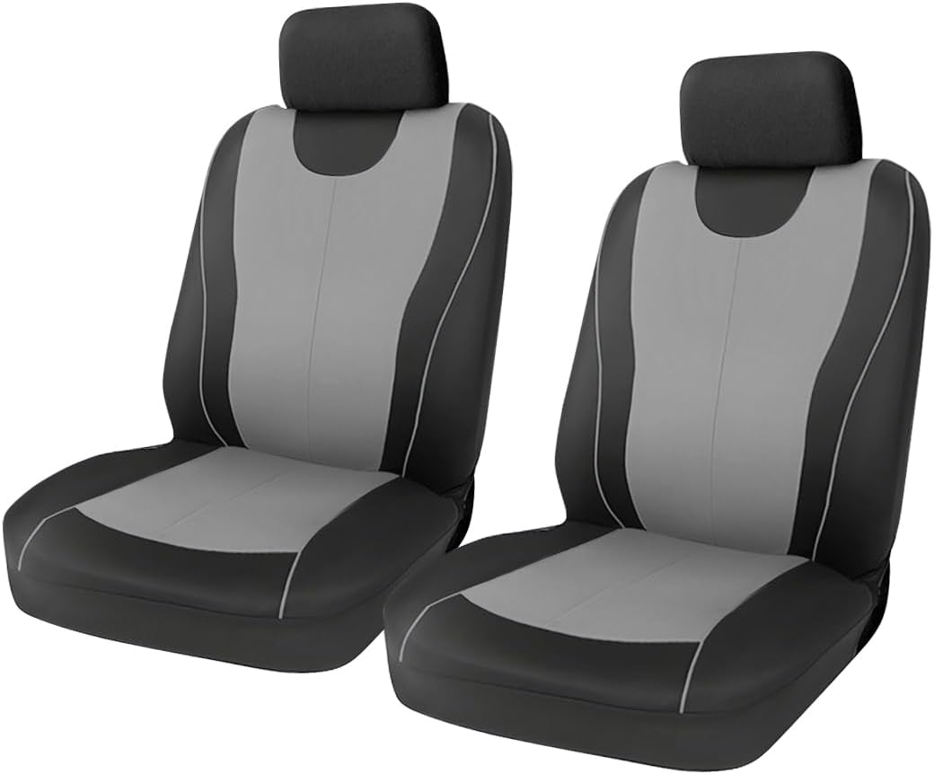 Osilly 2 Pack Front Car Seat Covers, Polyester Universal