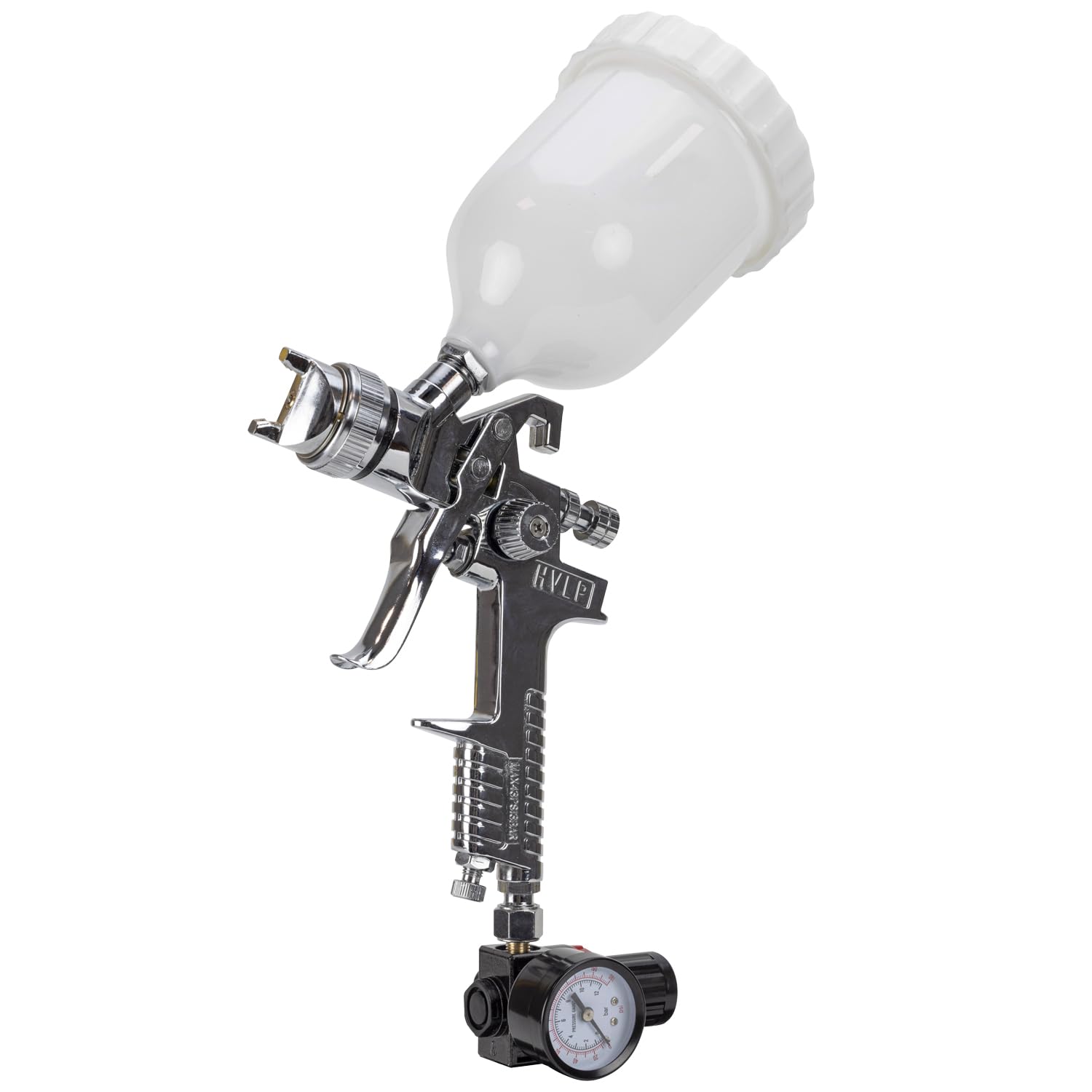 SIP Sapphire HVLP Gravity Fed Air Spray Gun Paint Cup 600ml 1.4mm Nozzle Paint Sprayer