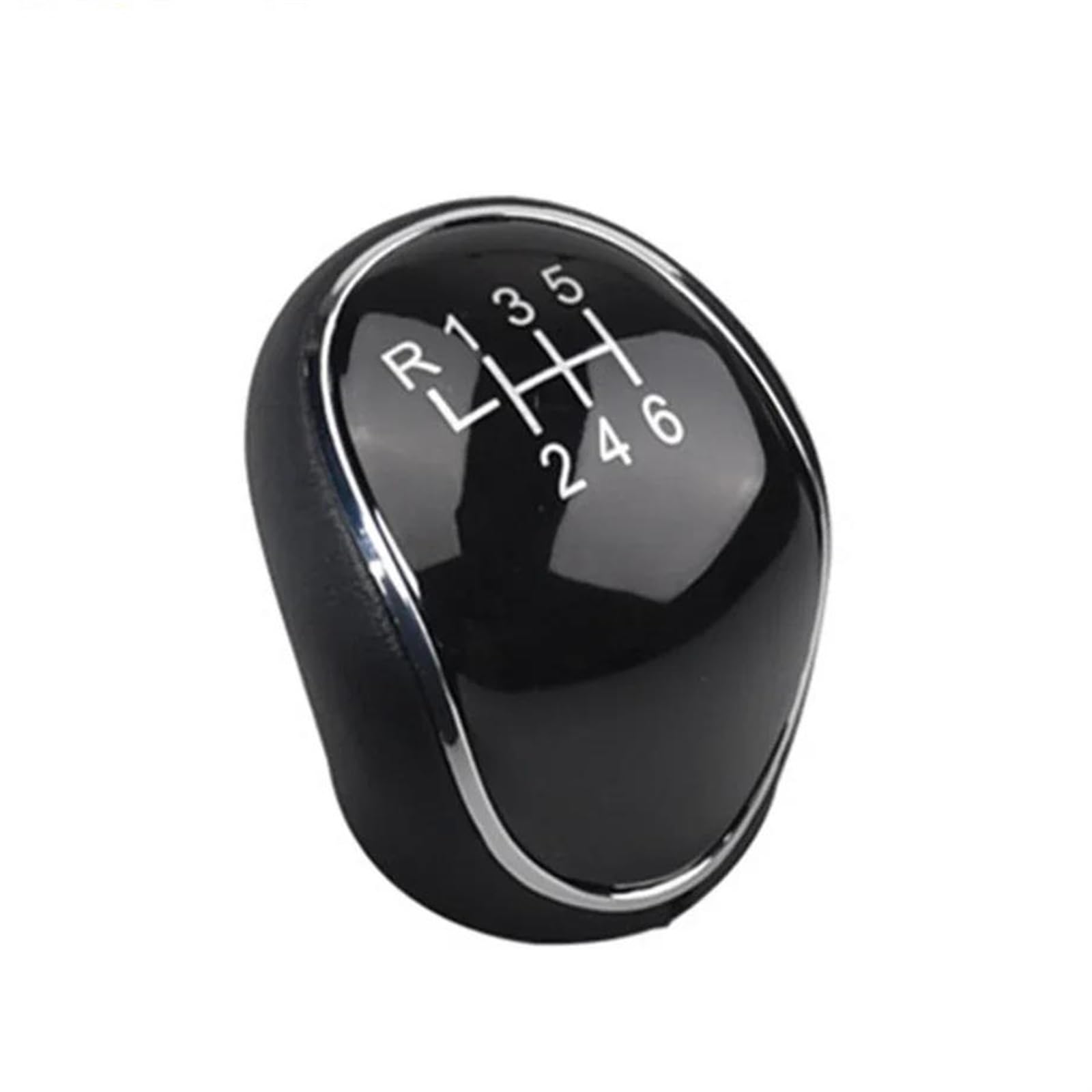 FSOZDBBPL Automotive Parts 5/6 Speed MT Gear Shift Knob for Ford for Mondeo for Mk4 for S-Max for C-Max for Focus for Transit for Kuga Leather Shifter Lever Arm Headball(R135246)