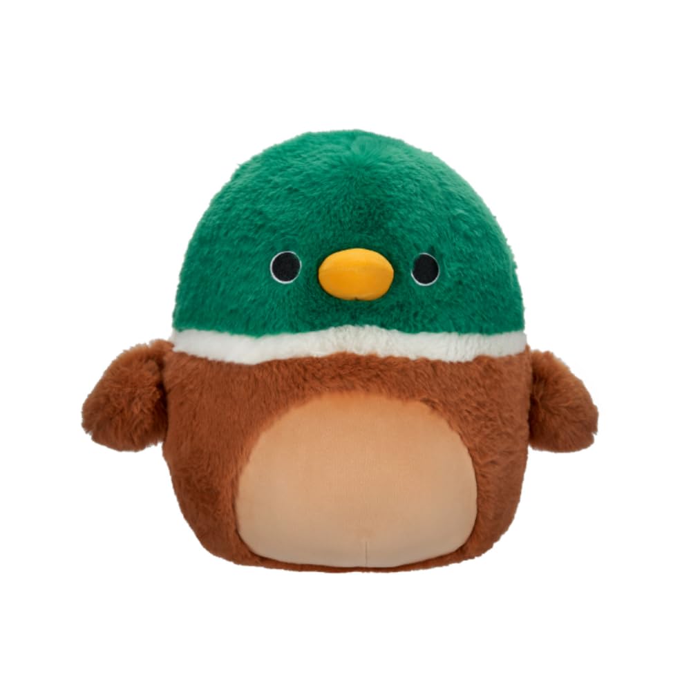 Jazwares 12 inch Fuzzamallows Medium Plush Avery Mallard Duck Officially Licensed Kellytoy Plush Toy Colorful Soft Gift for Kids Girls & Boys Washable Squishy Stuff Toy Multicolor All Age