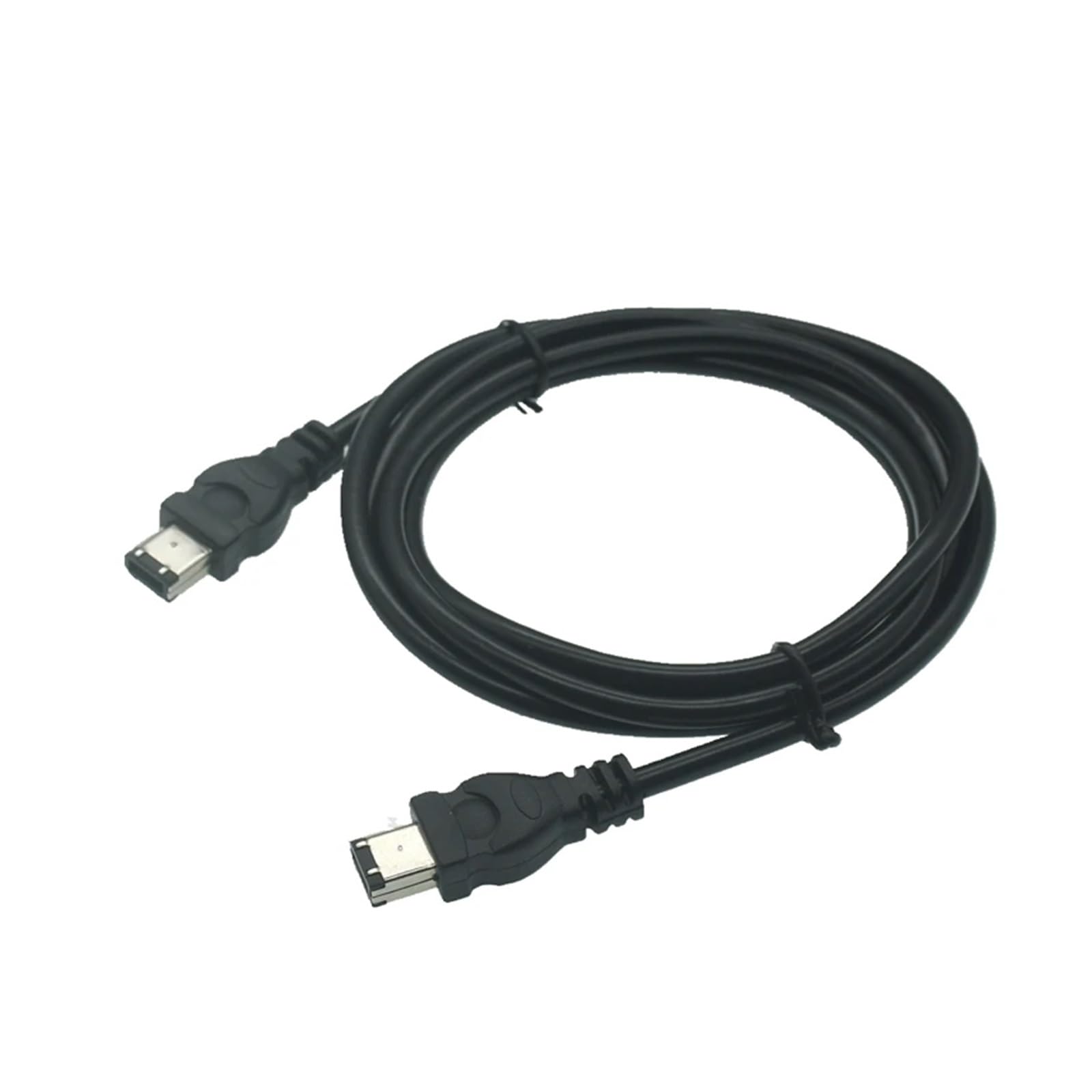 Cable FireWire 400-6-6 de 6 pines a 6 pines IEEE 1394 negro (3 m)