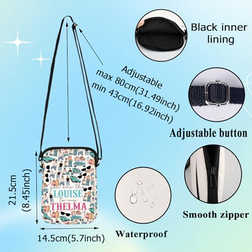 G2TUP Thelma Movie Crossbody Bag Louise Fans Gift You're The Louise To My Thelma Shoulder Bag Thelma Louise Merch2