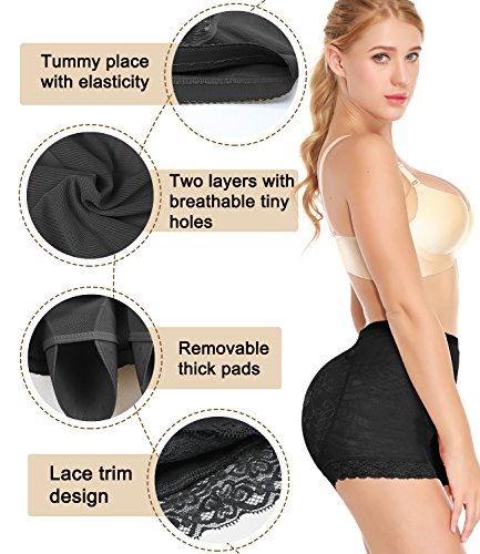 Women Butt Lifter Padded Shapewear Enhancer Control Panties Body Shaper Underwear3