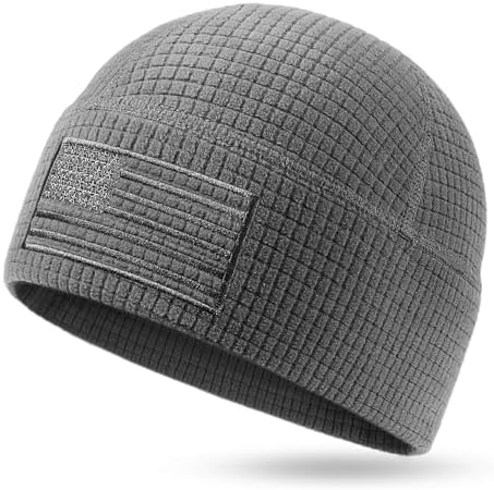 Grid Fleece Beanie