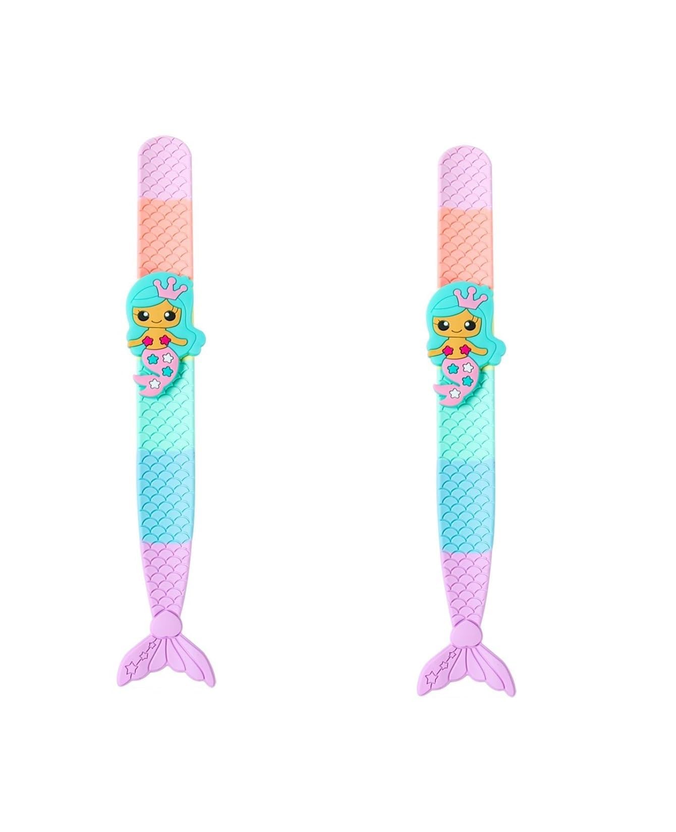 El Regalo 2PCs Mermaid Fish Tail Slap Bands/Wristbands for Girls- Mermaid Theme Birthday Party Gifts/Goodie Bags Filler (B0CFHHNYZQ) Amazon Price History, Amazon Price Tracker