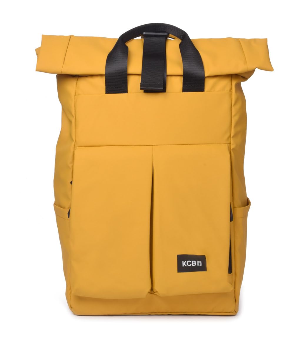 KCB Mochila Antirrobo Grande de Hombre Skid | Diseño Espacioso y Práctico | Bolsillos Multiusos | Compartimento para Portátil y Tablet | Asas Ajustables | 100% Vegano