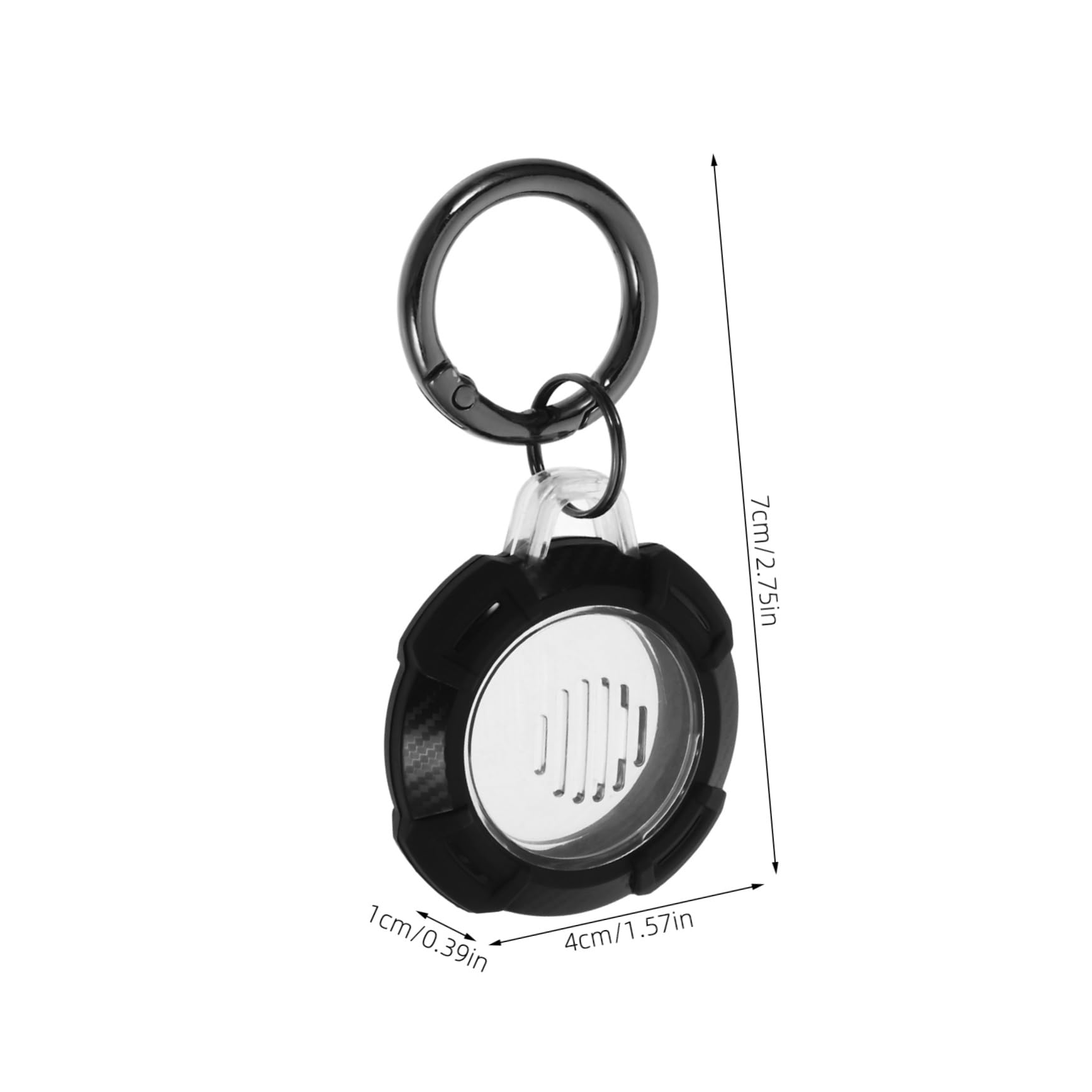 OSALADI Outdoor Use Tracer Protective Cover Key Ring Holder for Anti-Scratch Keychain Compatible Pets Lightweight Durable Design