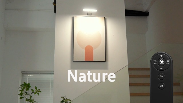 FULEN 2 Pack Picture Lights for Wall,Battery Operated Wall Sconce Rechargeable,LED Wall Light Cordless with Remote,3 Color Temperature, Art Lights for Painting,Frame,Gallery,Dartboard Lights,Black - Image 8