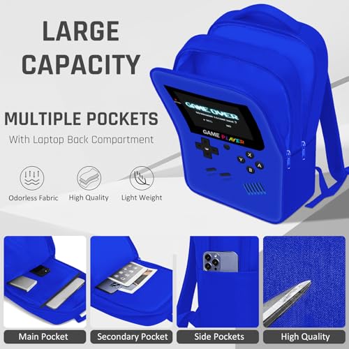 ZHIMEBYE Mochila escolar para meninos - Mochila gamer para crianças, adolescentes, ensino fundamenta