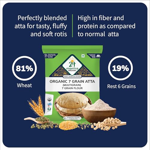 Image of 24 Mantra Organic 7 grain atta 5 Kg