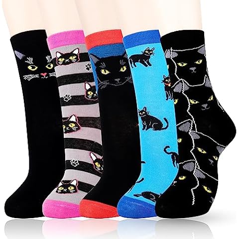 Belloxis Black Cat Socks Cover