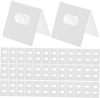 ABOOFAN Vertical Blind Repair Tabs 40pcs PET Slat Fixers for Home