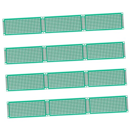 PLAFOPE 12pcs Diy Circuit Board Universal Soldering Circuit Board Trace Repair