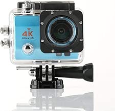 HHZL Photo Camera HD 4k outdoor Sports Camera 170 Fisheye Wide-angle Lens Night LED Fill Light 900mAh for 90 Minutes Mini Camera Color Blue HHZL Photo Camera HD 4k outdoor Sports Camera 170 Fisheye Wide-angle Lens Night LED Fill Light 900mAh for 90 Minutes Mini Camera Color Blue