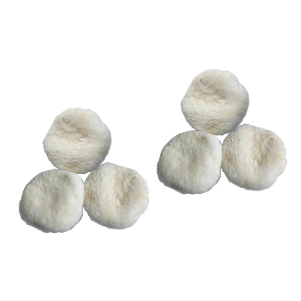 Mobestech 6stücke Woll-polierscheiben Für Effektives Schneiden Und Polieren Von Autolack Hochwertige Buffing Pads Für Rotation Und Glanz Ohne Beschädigung