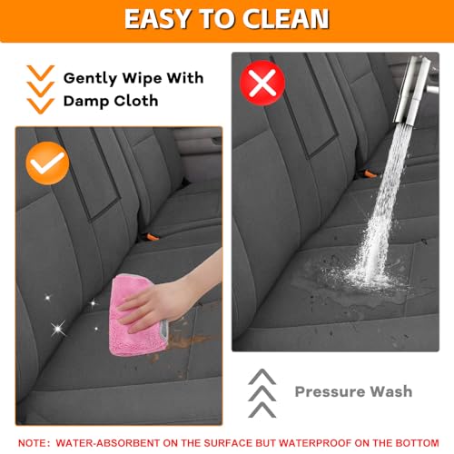 Image of Seat Covers Compatible with 2007-2013 Chevy Silverado /GMC Sierra