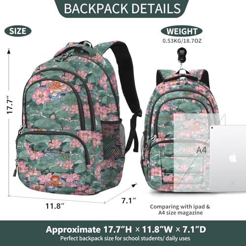 Image of rickyh style School Backpack Travel Bag for Men & Women Lightweight College