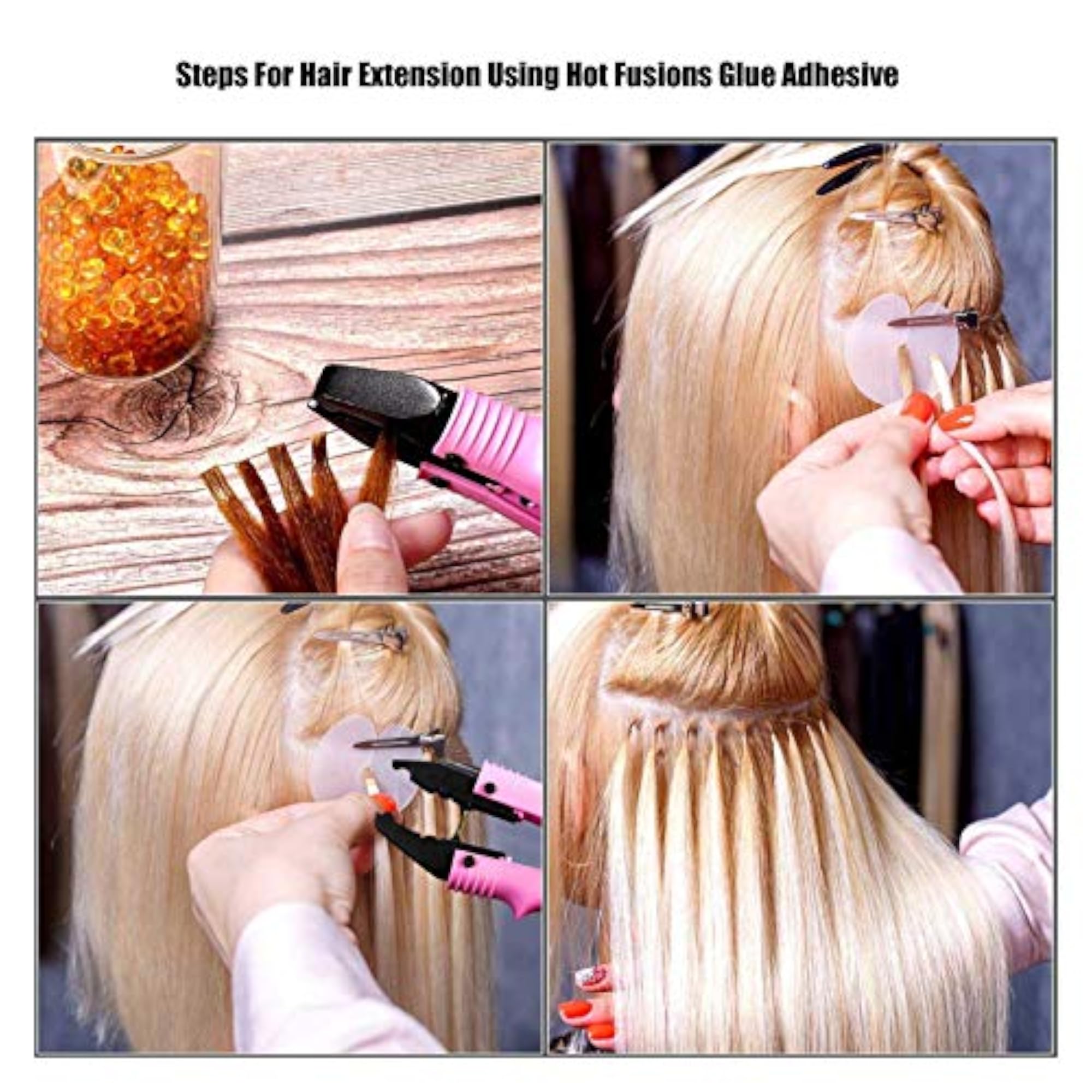 Hair Extension Glue Bead, Strong Adhesion Keratin Granule