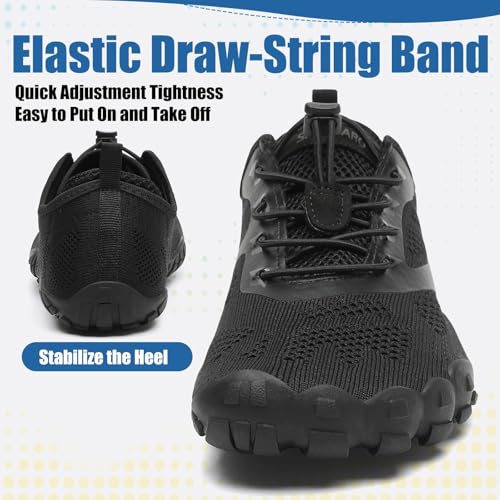 Image of SAGUARO Womens Mens Barefoot Shoes Minimalist Trail Runner Wide Toe Box Zero Drop Outdoor Cross Training Shoe