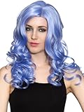 Enigma Wigs Women's Mai, Periwinkle, One Size