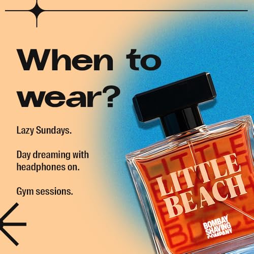 Image of Bombay Shaving Company Little Beach Perfume for Men | Fresh Aquatic Long Lasting Perfume | Eau de Parfum | Gift for Men | Gift for Husband | Gift for Boyfriend | 100ml