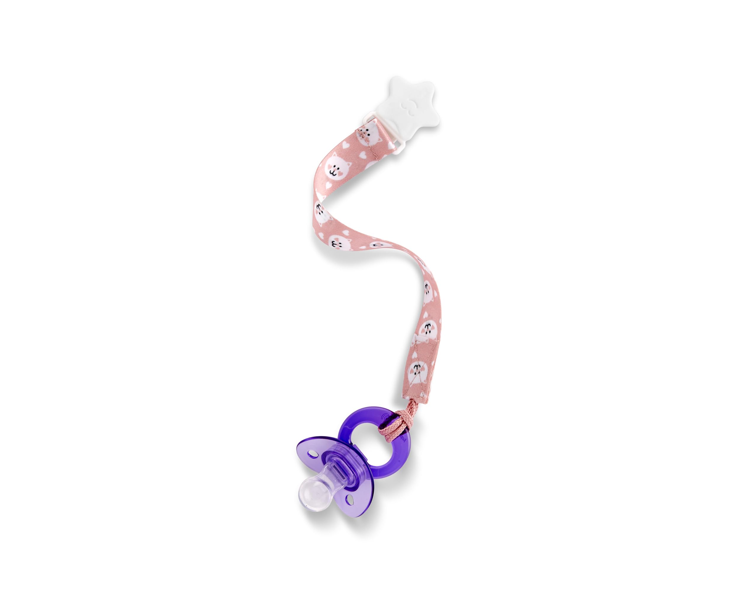 BABYJEM EMZİK TUTACAĞI DESENLİ PEMBE AYICIK
