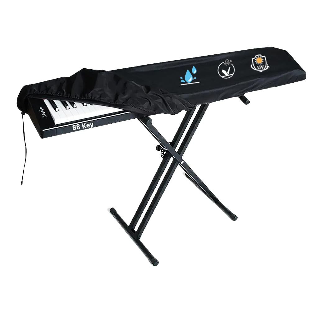 88 Keys Piano Keyboard Dust Cover, Water Proof, Digital Electronic Piano Keyboard Covers, Premium Surface Protect Your Music Piano Essential Accessories