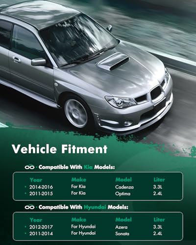 Image of SCITOO Automotive Radiator compatible with Hyundai for Kia