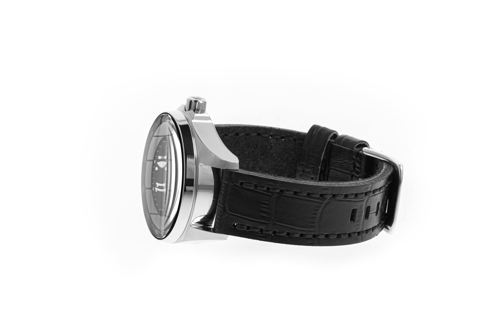 Mężczyźni Diver automatyczny analogowe Zegarek VOSTOK EUROPE NH35-325A745 Czarny Wybierz 46mm